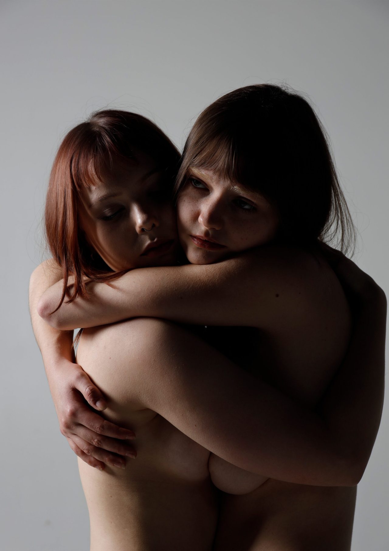 "Girlfriends 2" Photography art of intimate friendship.
